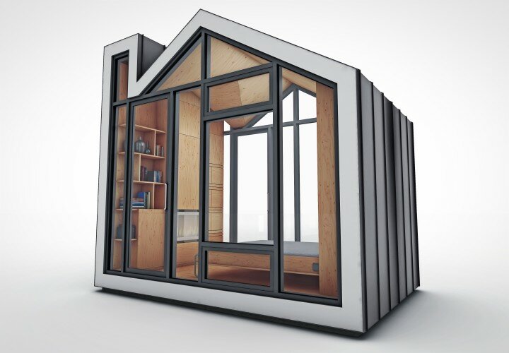 Bunkie Premier Deluxe with built-in furnishings 3 - small prefab home - micro home - studio home