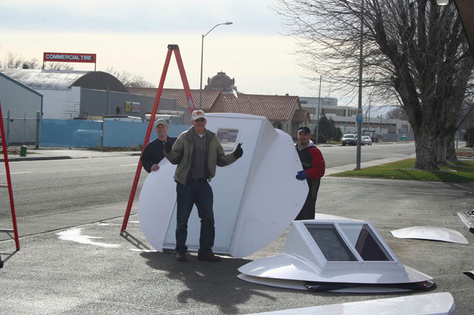 Small prefab home - Micro home - InterShelter 20 ft Dome assembly 1