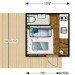 NOMAD LIVE Micro Home main level floor plan - Small prefab home