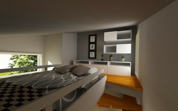 NOMAD LIVE Micro Home with sleeping loft - Small prefab home