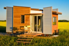 Dragonfly 20 tiny house on wheels exterior - Micro home - Small homes for sale - Small prefab home